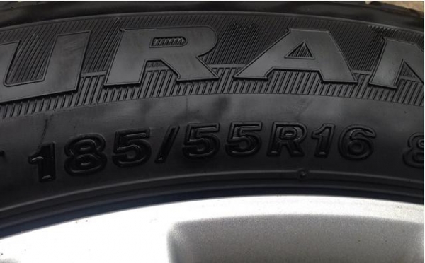 ล้อ Suzuki Swift ขอบ16 พร้อมยาง Bridgestone ปลายปี12