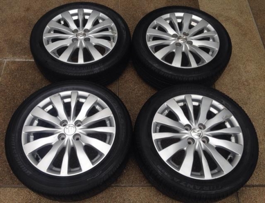 ล้อ Suzuki Swift ขอบ16 พร้อมยาง Bridgestone ปลายปี12