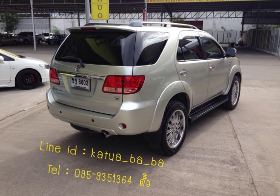 Toyota Fortuner 2007-3.0V Auto ดีเซล Toyota Fortuner 2007-3.0V Auto ดีเซล