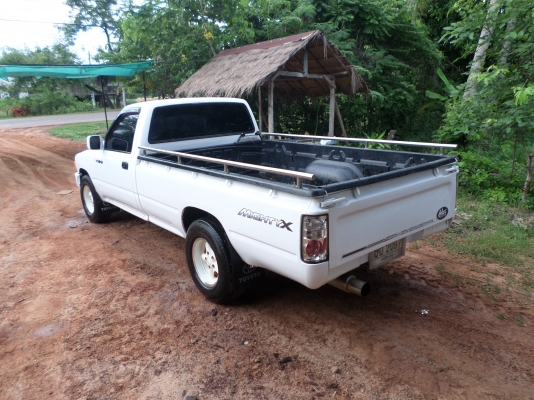 ขายรถกระบะโตโยต้าไมตี้เอ็กตอนเดียวปี40 เครื่องดีแน่นๆครัชชีเดิมสวยไม่ผุช่วงล่างแน่นปึกสภาพพร้อมใช้งาน เอกสารพร้อมโอน+ยางดี4เส้น+แอร์เย็นจัด+เทปชีีดี ขาย105,000บาท สนใจสอบถามได้ครับ 080-1696651 รถอยู่ทีโรงพบาบาลปทุมราชวงศาจังหวัดอำนาจเจริญมาลองขับดูก่อนได้