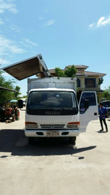 หกล้อ อีซูซุ NPR120แรงปี43 แอร์ เวอร์ สภาพสวยพร้อมใช้งาน เอกสารทะเบียนพร้อมโอน
