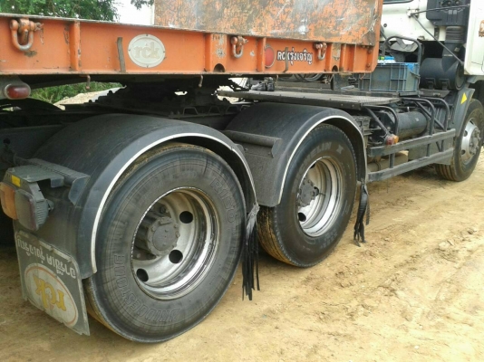 Hino Mega Series 500 ปี 53/ 380 แรง พร้อมหางพื้น RCK 3 เพลา ปี 53