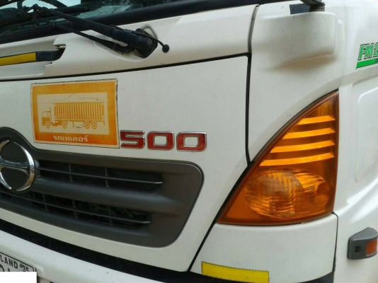 Hino Mega Series 500 ปี 53/ 380 แรง พร้อมหางพื้น RCK 3 เพลา ปี 53