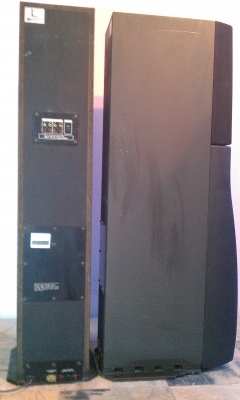 ขายลำโพงบ้านsonyมีขยายในตัวตู้สูง