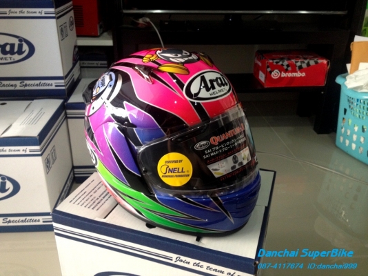 ขาย หมวก Arai รุ่น Quantum-J  มือ1 size L มี5ใบเท่านั้น ราคา14900บาท ด่วน ลดได้