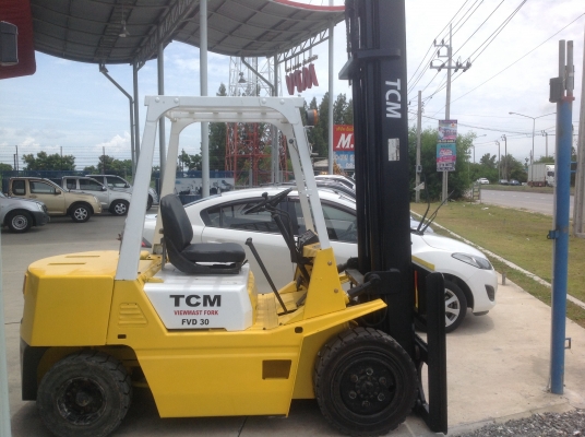ขายรถฟอร์คลิฟต์TCMรุ่นFVD30Z7มือสองญี่ปุ่นไม่เคยใช้งานในไทย