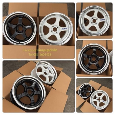 ล้อใหม่งานคุณภาพ Auto option.17 Work S1 งานเหมือนสุด สเปคหน้ากว้าง8" หลังกว้าง9" ออฟ35 มีทั้ง4รู100-5รู114 ราคาล้อเปล่า ชุดละ 15,500฿