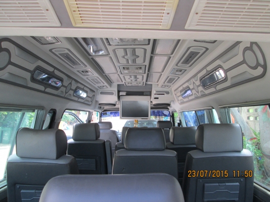 ขายรถตู้สภาพดึพร้อมใช้ดีเซล 5L3000CC