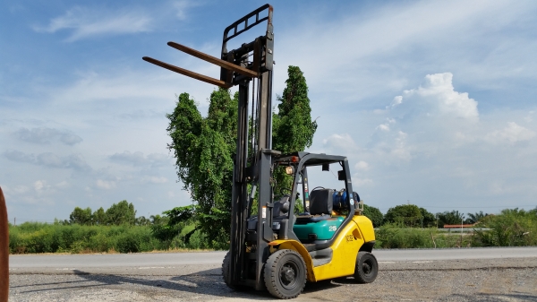 ขายด่วนรถยกKOMATSU FG25-15 ยก2.5ตันเสาสูง3เมตรงาสไลย์ได้รถนอกนำเข้ายังไม่เคยใช้งานในเมืองไทยเลย=รุ่นใหม่ขายถูกๆๆ