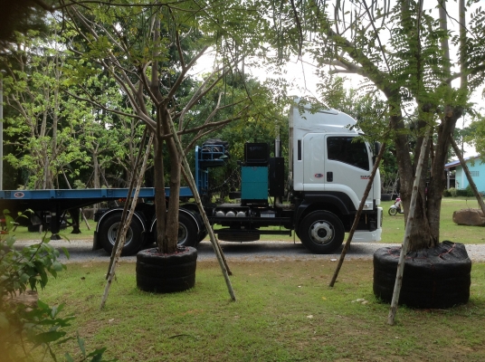 รถเทลเลอร์พื้นเรียบรับจ้างสระบุรี นครนายก มีตัวT