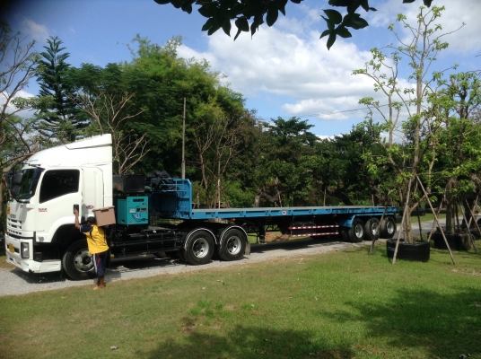 รถเทลเลอร์พื้นเรียบรับจ้างสระบุรี นครนายก มีตัวT