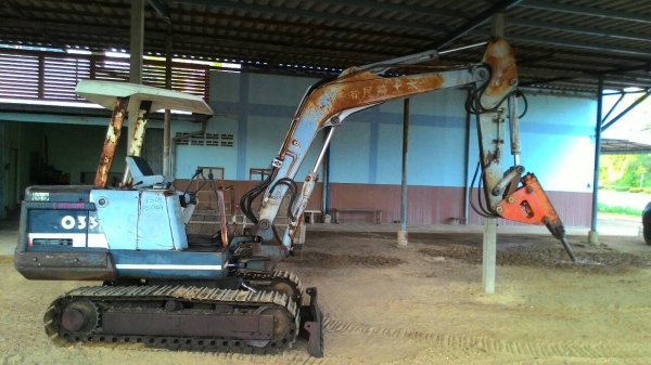 ขออนุญาตฝากขายรถขุด  KUBOTA   รุ่น KX033 เก่านอก พร้อมหัวกระแทก NPK และบุ้งกี๋ ราคา 310,000 มีรถขนส่งบริการทั่วไทย และยังมีรถไถ รถขุดเล็ก หลายรุ่นหลายราคา