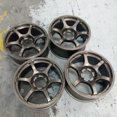 ขายล้อมือสอง RG-II ขอบ18 หน้า8 หลัง9 6รู139.7 ชุดละ 14500