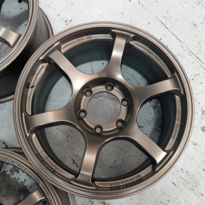 ขายล้อมือสอง RG-II ขอบ18 หน้า8 หลัง9 6รู139.7 ชุดละ 14500