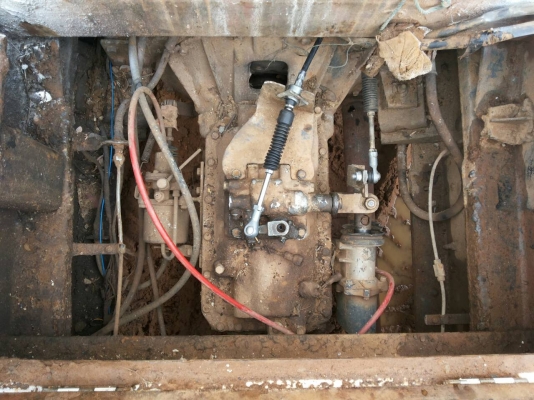 ขายดาว์รถเทลเลอร์บรรทุกแบคโฮ2เพลา KT 729