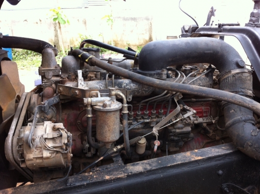 ขายดาว์รถเทลเลอร์บรรทุกแบคโฮ2เพลา KT 729