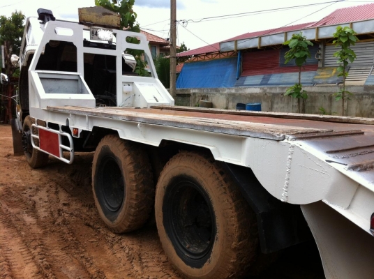 ขายดาว์รถเทลเลอร์บรรทุกแบคโฮ2เพลา KT 729