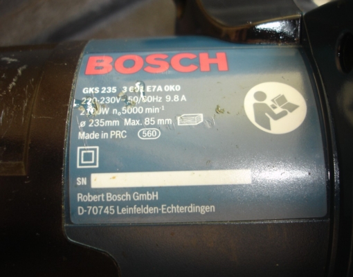 ขายเลื่อยวงเดือน BOSCH รุ่น GKS 235 ขนาด 9"