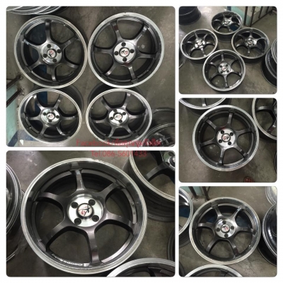 ขายล้อแม็กซ็ขอบ17 Advan RG 4รู100 ราคา 6,500฿