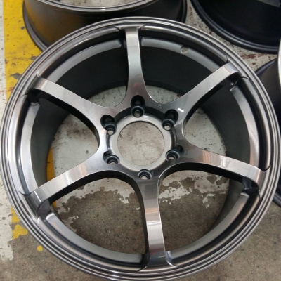 ขายล้อมือสอง RG-S ขอบ18 หน้า8.5 หลัง9.5 6รู139.7 ชุดละ 14500