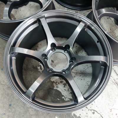 ขายล้อมือสอง RG-S ขอบ18 หน้า8.5 หลัง9.5 6รู139.7 ชุดละ 14500