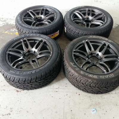 ขายล้อมือสอง MR-II ขอบ20 พร้อมยางใหม่ SAFFIRO