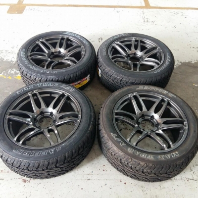 ขายล้อมือสอง MR-II ขอบ20 พร้อมยางใหม่ SAFFIRO