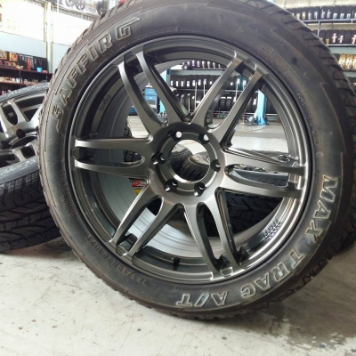 ขายล้อมือสอง MR-II ขอบ20 พร้อมยางใหม่ SAFFIRO