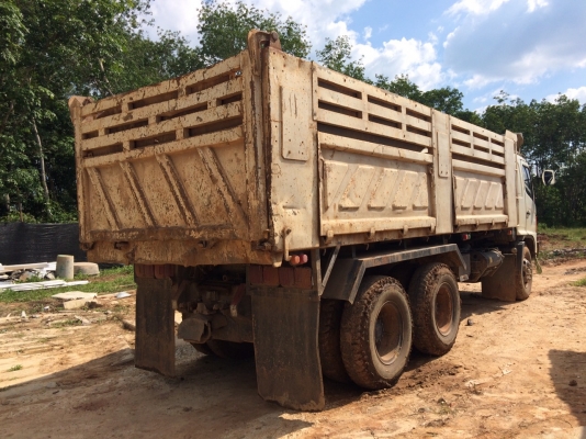 ขายรถบรรทุก 18 ล้อพ่วงแม่ลูกดัมพ์ HINO MEGA 260 แรงม้าปี 2547 ลูกพ่วง 2 เพลา ราคา 1750000