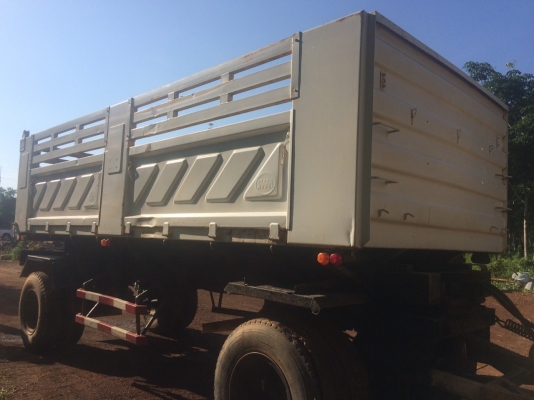 ขายรถบรรทุก 18 ล้อพ่วงแม่ลูกดัมพ์ HINO MEGA 260 แรงม้าปี 2547 ลูกพ่วง 2 เพลา ราคา 1750000