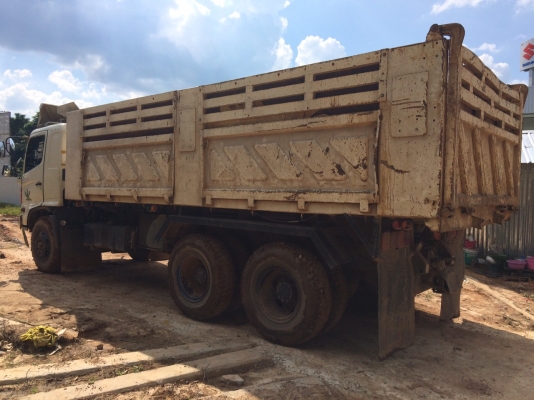 ขายรถบรรทุก 18 ล้อพ่วงแม่ลูกดัมพ์ HINO MEGA 260 แรงม้าปี 2547 ลูกพ่วง 2 เพลา ราคา 1750000