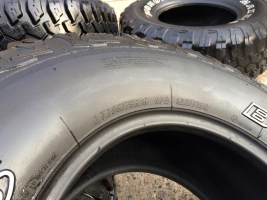 Maxxis Bighorn MT-762 ขนาด 285 75 r16 ดอกยาง 1.2เซนต์ Maxxis Bighorn MT-762 ขนาด 285 75 r16 ดอกยาง 1.2เซนต์