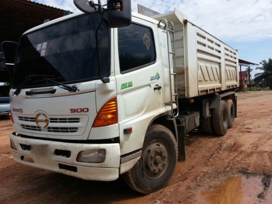 รถฮีโน่ 10 ล้อดั๊ม  FM1J  260  แรงม้า.  ปี 46.    สนใจติดต่อ  081 - 6079515