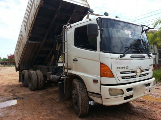 รถฮีโน่ 10 ล้อดั๊ม  FM1J  260  แรงม้า.  ปี 46.    สนใจติดต่อ  081 - 6079515