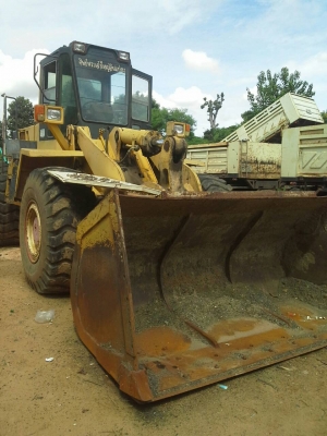 ขายรถตักล้อยาง KOMATSU WA400-1 สภาพเดิมๆยางดีเครื่องดีปั้มดีพร้อมใช้งาน