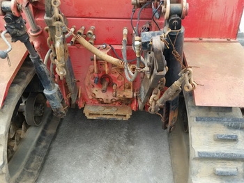 รถไถนา แทร็กเตอร์  MITSUBISHI MKM-100 ตีนตะขาบ แทรกยาง ไถนา ดันดิน ตีดิน เก่าญี่ปุ่นแท้