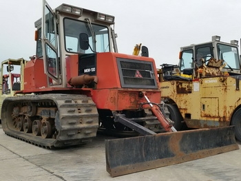 รถไถนา แทร็กเตอร์  MITSUBISHI MKM-100 ตีนตะขาบ แทรกยาง ไถนา ดันดิน ตีดิน เก่าญี่ปุ่นแท้