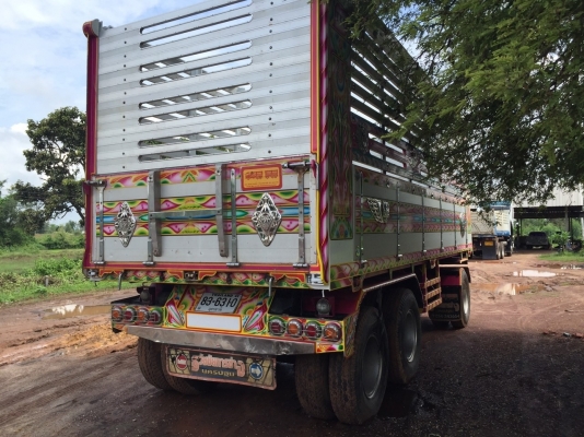 ขาย ISUZU 360 พ่วงแม่ลูก กระบะเนียมคอกเกษตรดั๊ม รถปี 56 ไมลวิ่ง 79,000 โล