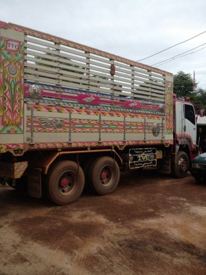 ขาย ISUZU 360 พ่วงแม่ลูก กระบะเนียมคอกเกษตรดั๊ม รถปี 56 ไมลวิ่ง 79,000 โล