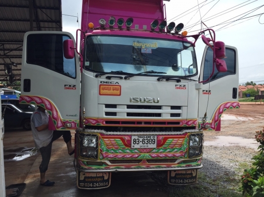 ขาย ISUZU 360 พ่วงแม่ลูก กระบะเนียมคอกเกษตรดั๊ม รถปี 56 ไมลวิ่ง 79,000 โล
