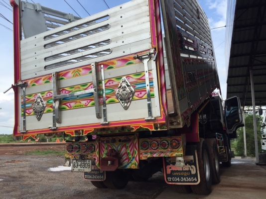 ขาย ISUZU 360 พ่วงแม่ลูก กระบะเนียมคอกเกษตรดั๊ม รถปี 56 ไมลวิ่ง 79,000 โล