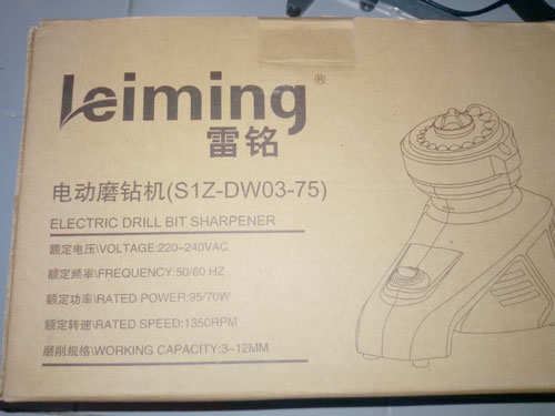 .เครื่องลับคมดอกสว่าน รุ่นใช้ง่าย ลับได้ถึง 3-12 มิล