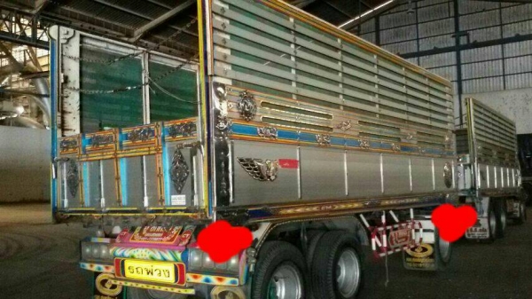 สิบล้อพ่วง อีซูซุ DEGA 320 ปี51แม่ลูก3คาน ดั้มค็อกเกษตร สภาพนางฟ้างสวยจัดกริ๊ปทั้งคัน เล่มทะเบียนพร้อมโอน