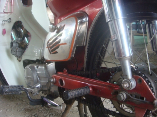 HONDA C70เครื่องโครงดรีมมีทะเบียนเขียวถูกขี่ได้เลยคุ้มมาก