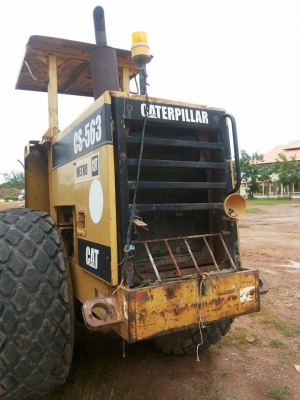 ขายรถบด CATERPILLAR CS-563 2เพลา 10ตัน เอกสารเล่มทะเบียน
