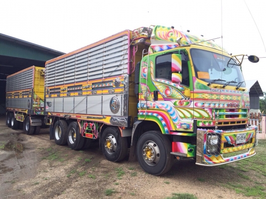 ขายรถบ้าน อิซูซุ360  24ล้อ  สภาพพร้อมใช้