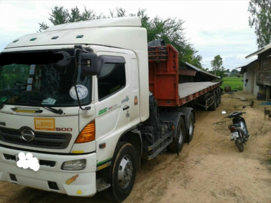 ขายด่วนครับ ISUZU DECA 360 ปี 53 พร้อม หาง RCK 3 เพลา ปี 53 รถ สวย ครับ