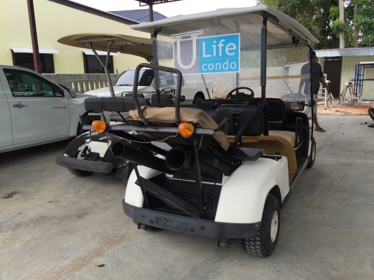 รถกอล์ฟ เครื่องเบนซิน ใช้น้ำมัน