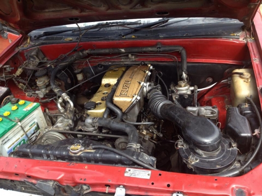 ขาย ISUZU มังกร ปี 90 สีแดง