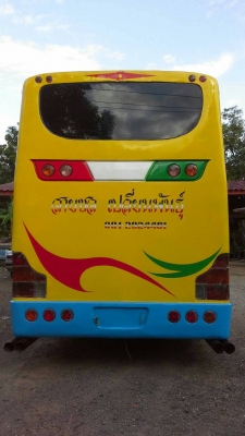 ขายรถบัสชั้นครึ่ง  มีซุ้มคนขับ  คัสซี BENZ  คานหน้า-คานท้าย BENZ  เครื่อง BENZ  เครื่องกลาง  แหนบ BENZ  คันโครง BENZ  โช๊คหน้า-หลัง 4 ตัว  ประตูลม  เบรคจิฟฟี่   พวงมาลัยเพาเวอร์  เบาะหัวหมอนปรับเอนนอน   เครื่องเสียงพร้อม  ทำสีมาใหม่  ราคา 500,000 บาท ต่อร